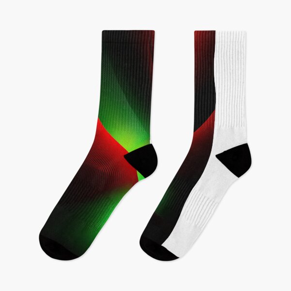 Item preview, Green Red Black Abstract Art designed and sold by WittyUnknown.