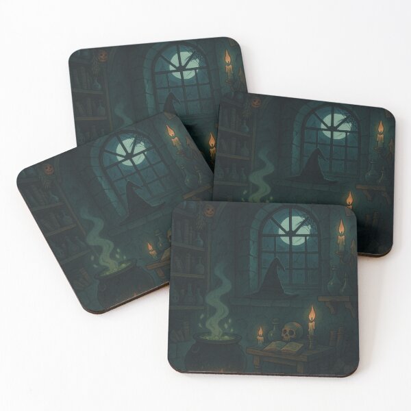Item preview, Spooky Halloween Witches' Lair designed and sold by Eleanora193.