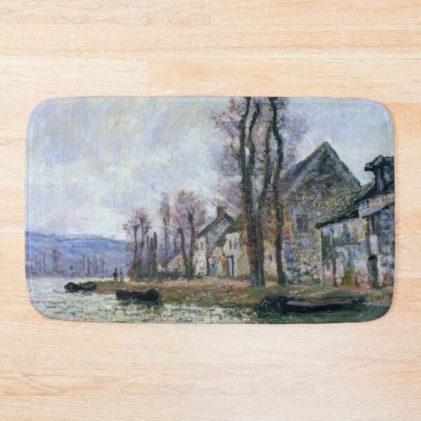 Item preview, The Bend of the Seine at Lavacourt Winter   1879 by Claude Monet designed and sold by GabyddAlessandr.
