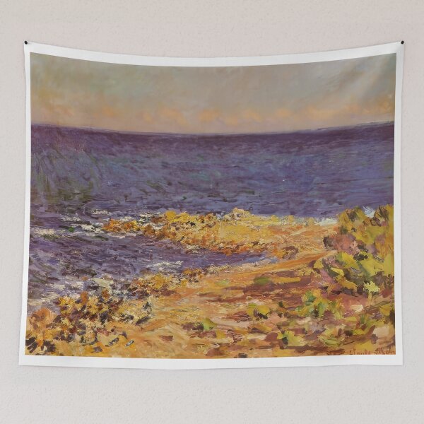 Item preview, The Big Blue Mediterranean at Antibes   1888 by Claude Monet designed and sold by GabyddAlessandr.