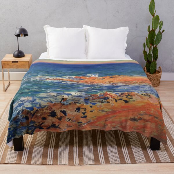 Item preview, The Big Blue Sea in Antibes 1888 by Claude Monet designed and sold by GabyddAlessandr.