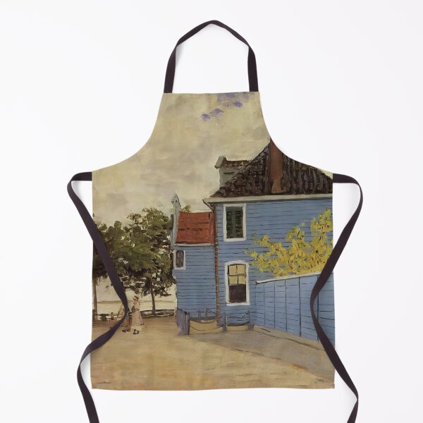 Item preview, The Blue House at Zaandam 1871 by Claude Monet designed and sold by GabyddAlessandr.