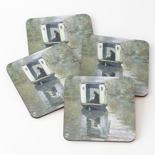 Item preview, The Boat Studio   1876 by Claude Monet designed and sold by GabyddAlessandr.