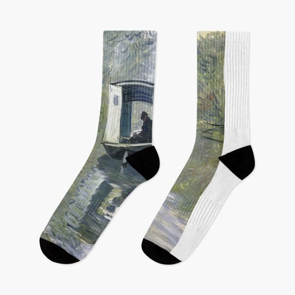 Item preview, The Boat Studio   1876 by Claude Monet designed and sold by GabyddAlessandr.