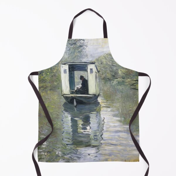 Item preview, The Boat Studio   1876 by Claude Monet designed and sold by GabyddAlessandr.
