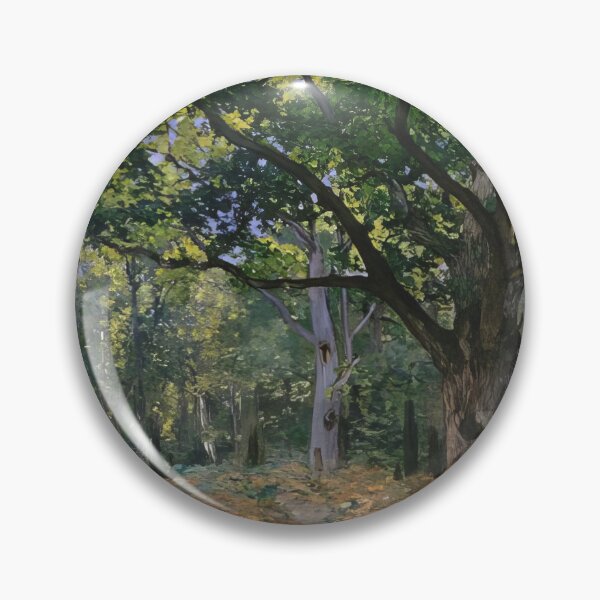 Item preview, The Bodmer Oak Fontainebleau   1865 by Claude Monet designed and sold by GabyddAlessandr.