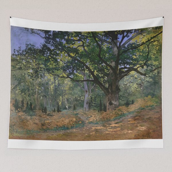 Item preview, The Bodmer Oak Fontainebleau   1865 by Claude Monet designed and sold by GabyddAlessandr.