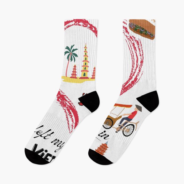Item preview, I Left my Heart in Vietnam (Design for Vietnam Travel Lover) designed and sold by Lydian Dreams.