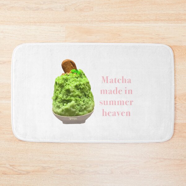 Item preview, Matcha Shaved Ice – Summer Chill Series designed and sold by solarpink.