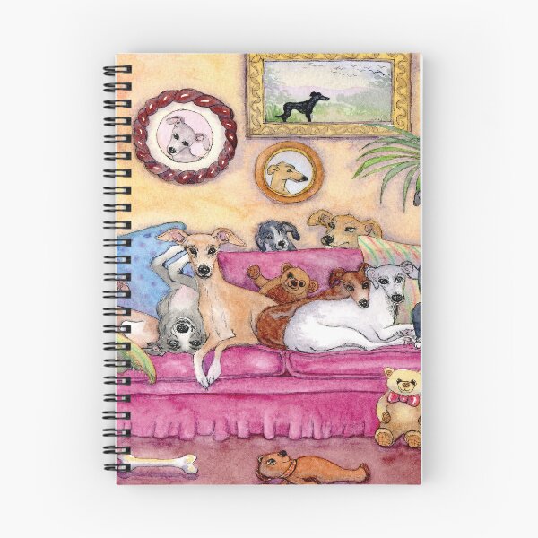 Item preview, This Sofa Is Taken – Whippets and Greyhounds in Charge designed and sold by SusanAlisonArt.