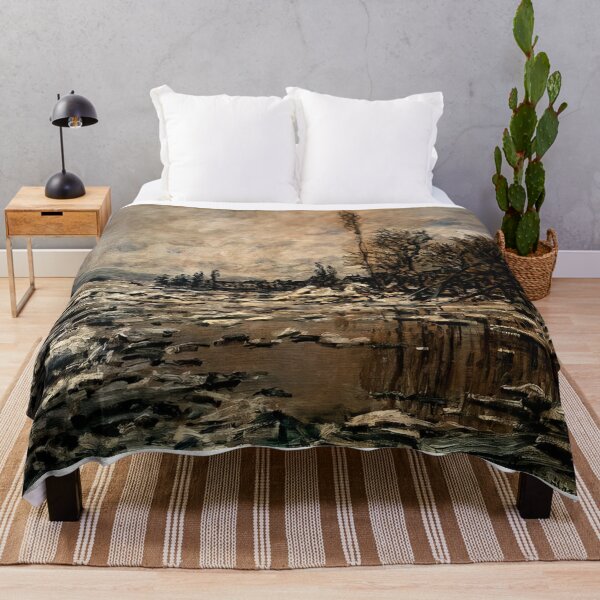 Item preview, The Break up of the Ice 1880 by Claude Monet designed and sold by GabyddAlessandr.