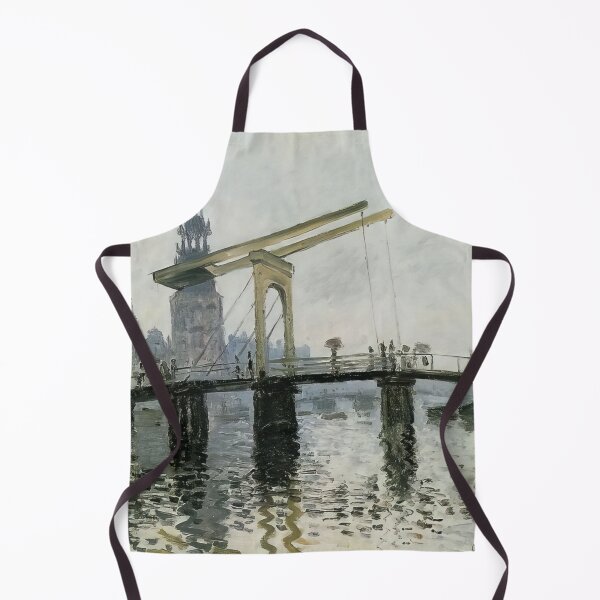 Item preview, The Bridge Amsterdam 1874 by Claude Monet designed and sold by GabyddAlessandr.