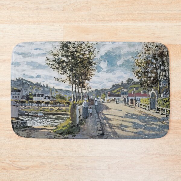 Item preview, The Bridge at Bougival   1869 by Claude Monet designed and sold by GabyddAlessandr.