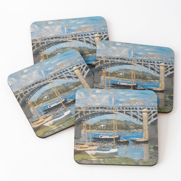 Item preview, The Bridge over the Seine   1874 by Claude Monet designed and sold by GabyddAlessandr.