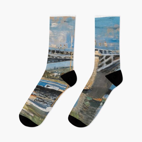 Item preview, The Bridge over the Seine   1874 by Claude Monet designed and sold by GabyddAlessandr.