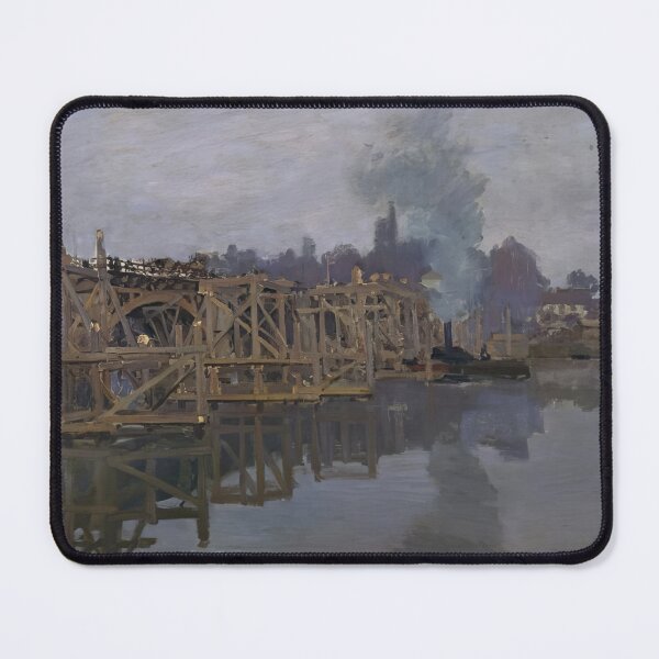 Item preview, The Bridge under Repair 1872 by Claude Monet designed and sold by GabyddAlessandr.