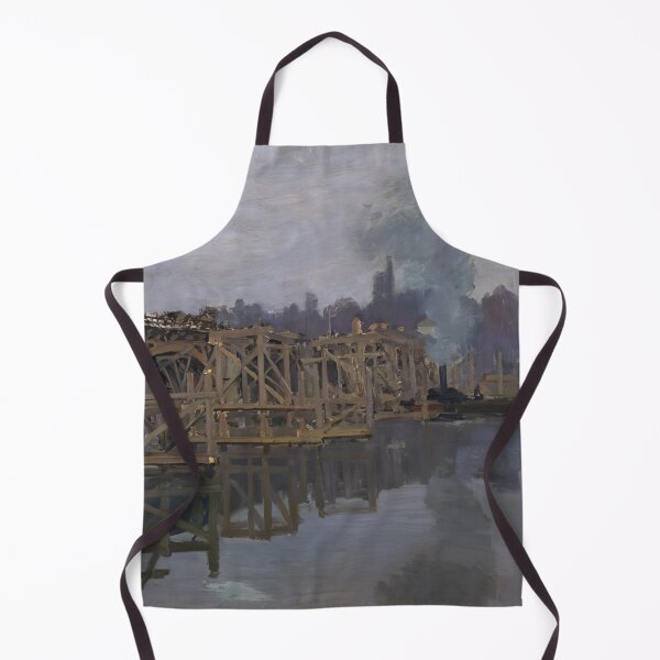 Item preview, The Bridge under Repair 1872 by Claude Monet designed and sold by GabyddAlessandr.