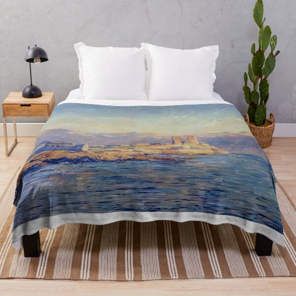 Item preview, The Castle in Antibes 1888 by Claude Monet designed and sold by GabyddAlessandr.
