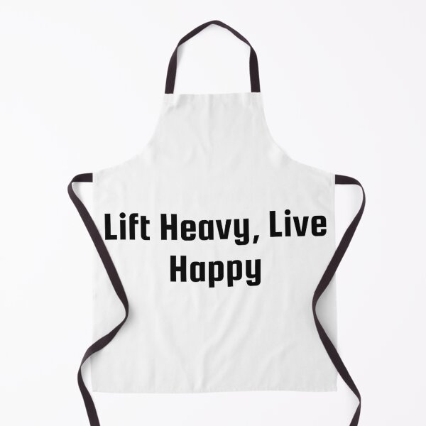 Item preview, Lift Heavy, Live Happy designed and sold by Ninjacatoff.