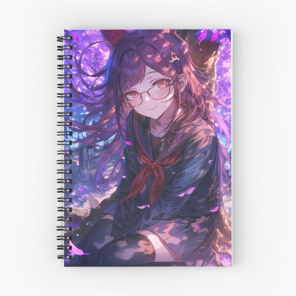 Item preview, Toko Fukawa Danganronpa Anime Sakura Nighttime Glasses Mystery designed and sold by earlobejerk.