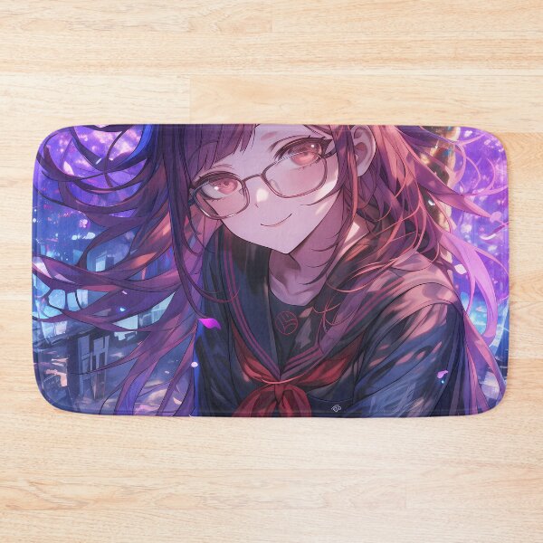 Item preview, Toko Fukawa Danganronpa Anime Sakura Nighttime Glasses Mystery designed and sold by earlobejerk.