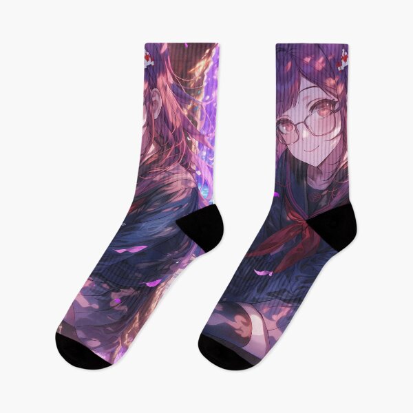Item preview, Toko Fukawa Danganronpa Anime Sakura Nighttime Glasses Mystery designed and sold by earlobejerk.