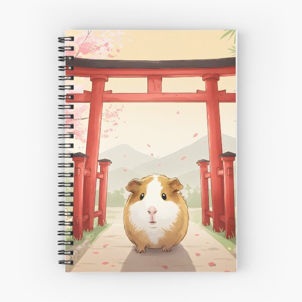 Item preview, Watercolor Guinea Pig Adventure Sticker designed and sold by Simple_Lines2025.