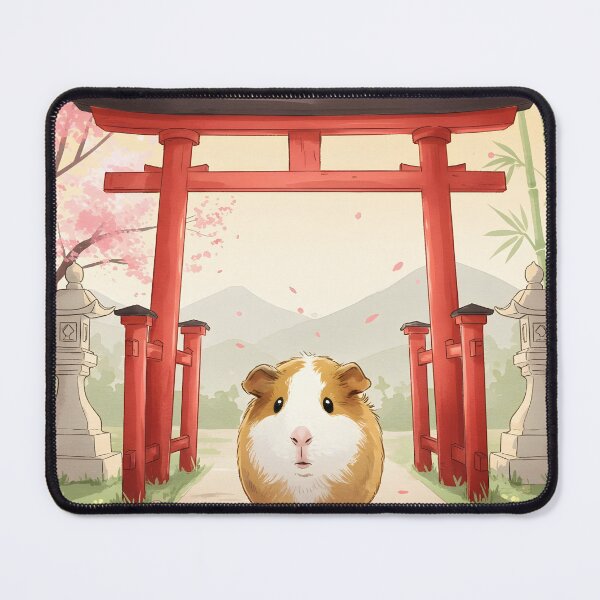 Item preview, Watercolor Guinea Pig Adventure Sticker designed and sold by Simple_Lines2025.