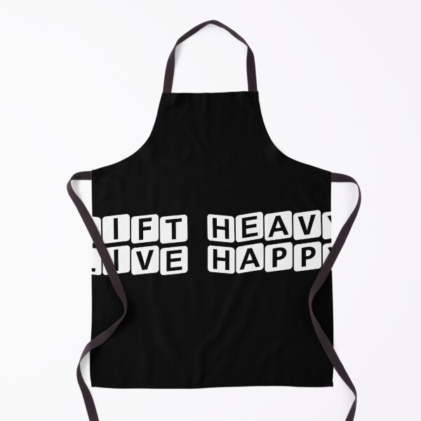Item preview, Lift Heavy, Live Happy designed and sold by Ninjacatoff.