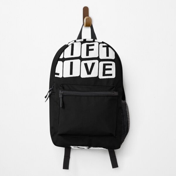Item preview, Lift Heavy, Live Happy designed and sold by Ninjacatoff.