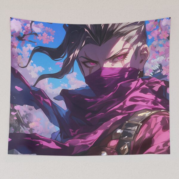 Item preview, Gundham Tanaka Danganronpa Anime Sakura Cherry Blossom Dramatic Scarf designed and sold by earlobejerk.