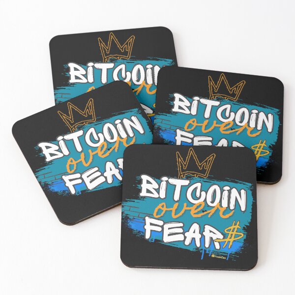 Item preview, Bitcoin Over Fear designed and sold by Silvernuit.