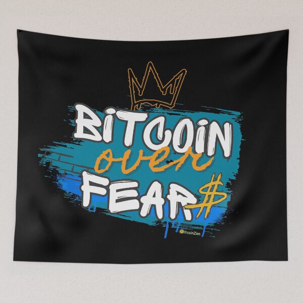 Item preview, Bitcoin Over Fear designed and sold by Silvernuit.
