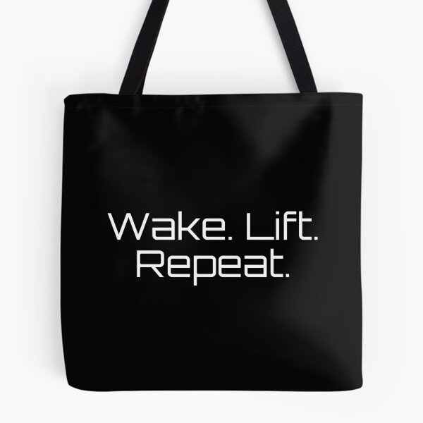 Item preview, Wake. Lift. Repeat. designed and sold by Ninjacatoff.