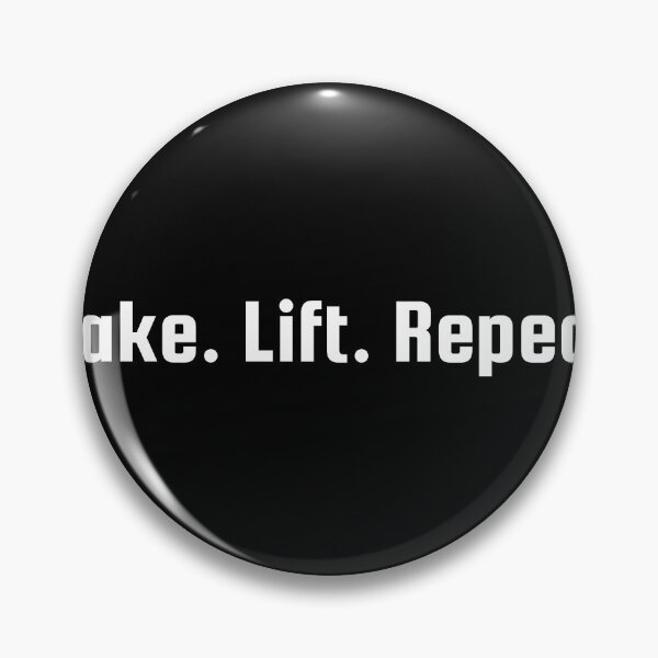 Item preview, Wake. Lift. Repeat. designed and sold by Ninjacatoff.