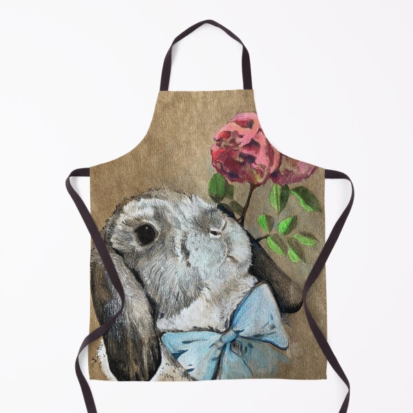 Item preview, Rabbit and rose designed and sold by Splash Rabbit .