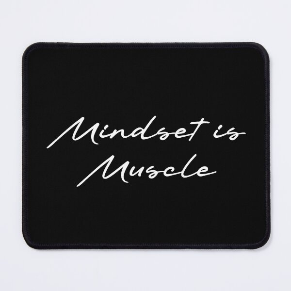 Item preview, Mindset is Muscle designed and sold by Ninjacatoff.