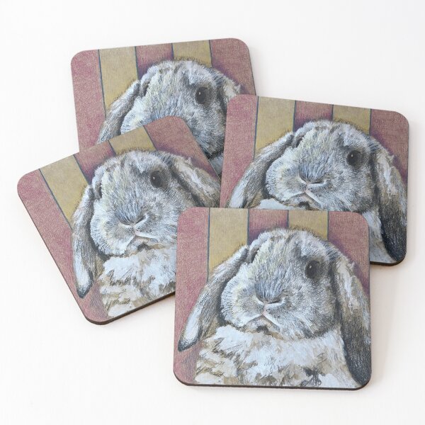 Item preview, Rabbit and Stripes designed and sold by Splash Rabbit .
