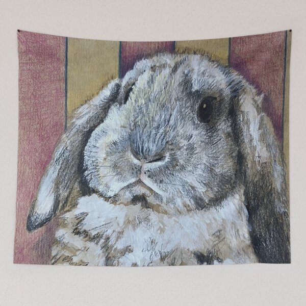 Item preview, Rabbit and Stripes designed and sold by Splash Rabbit .