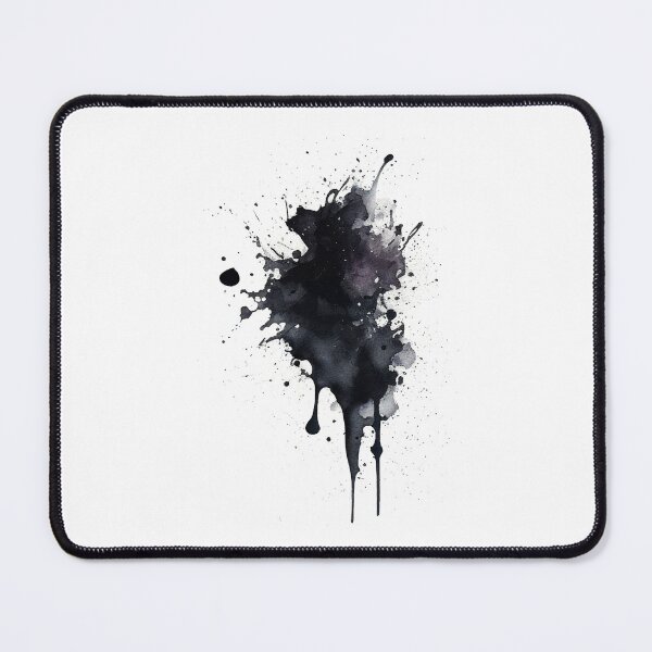 Item preview, Dark ink stain on white background designed and sold by MiraCleAI.