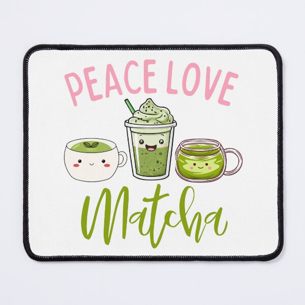 Item preview, Kawaii Matcha Green Tea Peace Love Matcha  designed and sold by thebest-2studio.