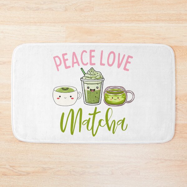 Item preview, Kawaii Matcha Green Tea Peace Love Matcha  designed and sold by thebest-2studio.