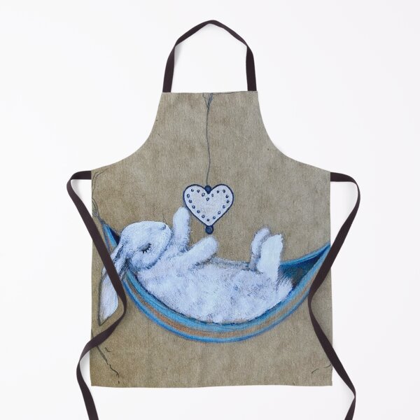 Item preview, Rabbit/bunny in a hammock designed and sold by Splash Rabbit .