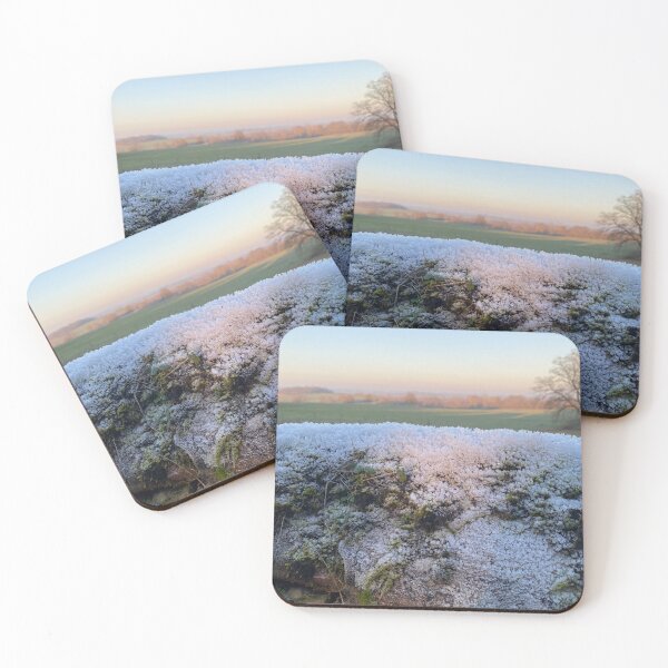 Item preview, Dusk View Over Old Stone Wall, East Carlton, Northamptonshire, UK designed and sold by Kate Anderson Art.
