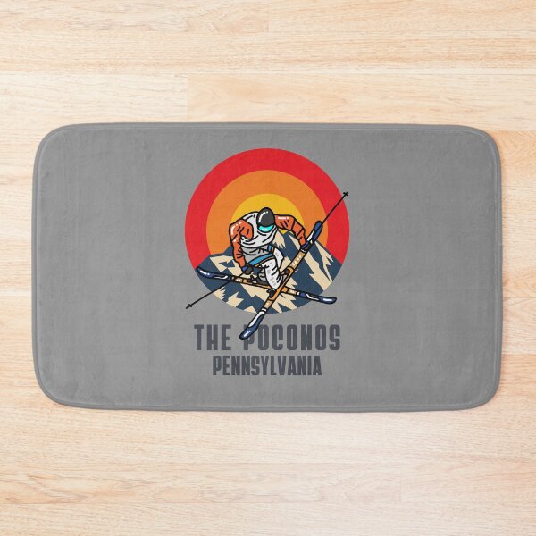 Item preview, The Poconos Pennsylvania USA Ski Resort Skiing Souvenir designed and sold by sydney-syder.