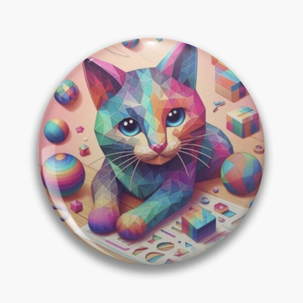 Item preview, Geometric Cat designed and sold by MoReNdA83.