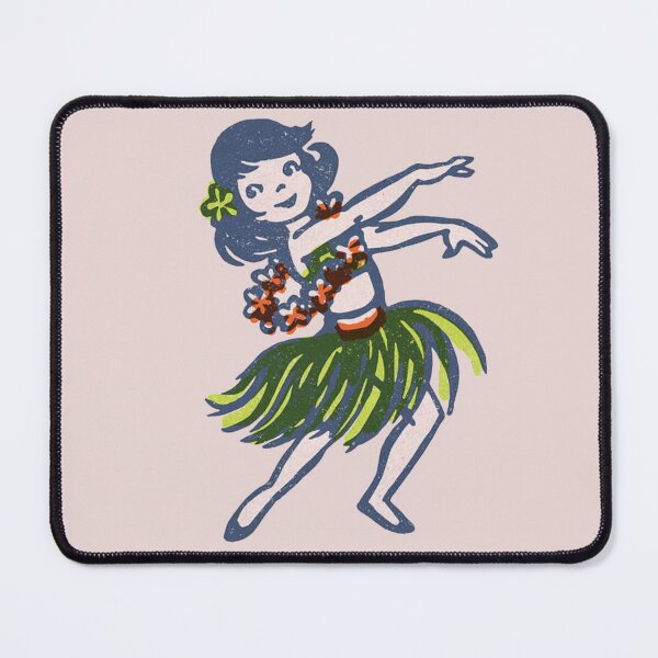 Item preview, Vintage Hula Girl Graphic designed and sold by IanBakerToons.