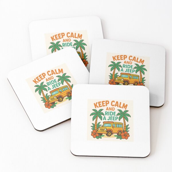 Item preview, Keep Calm and Ride a Jeep designed and sold by la-vie-aux-philippines.