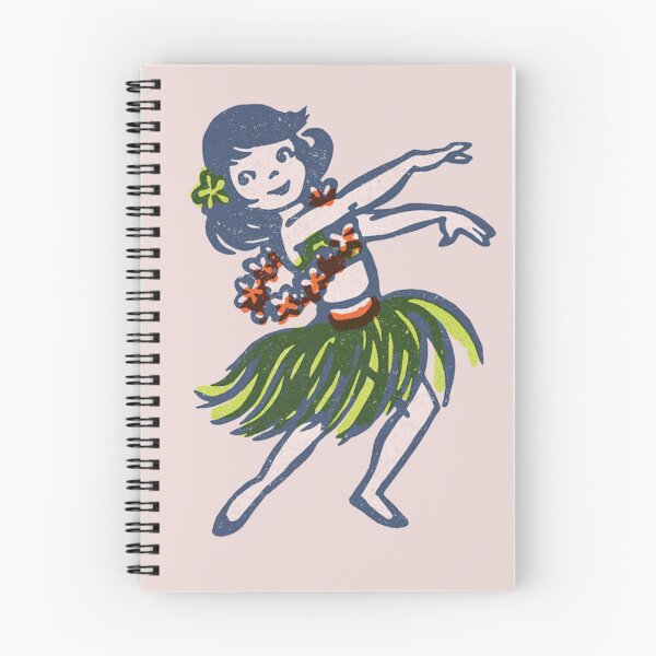 Item preview, Vintage Hula Girl Graphic designed and sold by IanBakerToons.