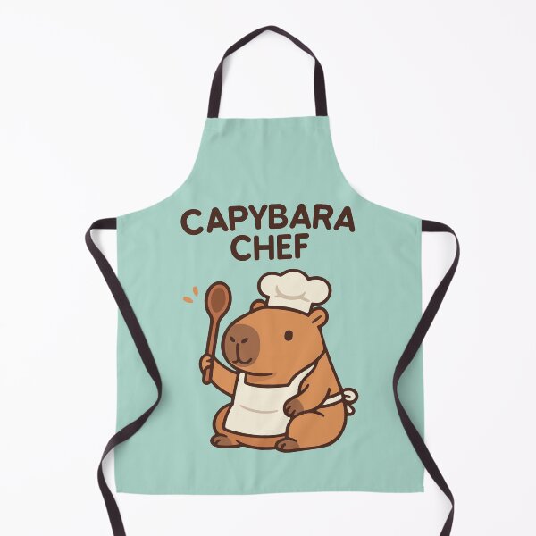 Item preview, Capybara chef designed and sold by RatArt Designs.